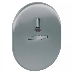 Накладка на сувальдный замок ESC.S-lift.SF/OV.476 (ESC 476) с шторкой SN мат.никель